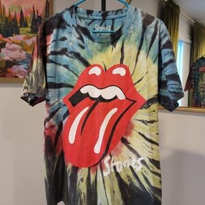 The Rolling Stones 2021 NO FILTER Tour Tie-Dye Short Sleeve Tee